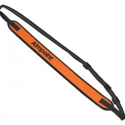 AIMPOINT BRETELLE NEOPRENE ORANGE ET NOIR
