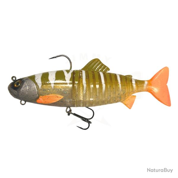 Leurre souple Fox Rage rplicant Jointed 18cm Creamy (Coloris Exclusif)