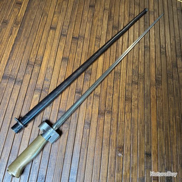 TR�S BELLE BA�ONETTE LEBEL ROSALIE WW1 14/18 avec fourreau