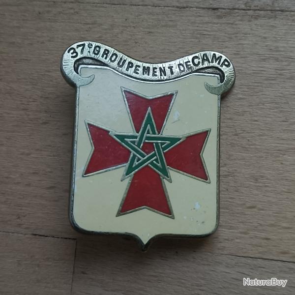 Insigne du 37� Groupement de Camp