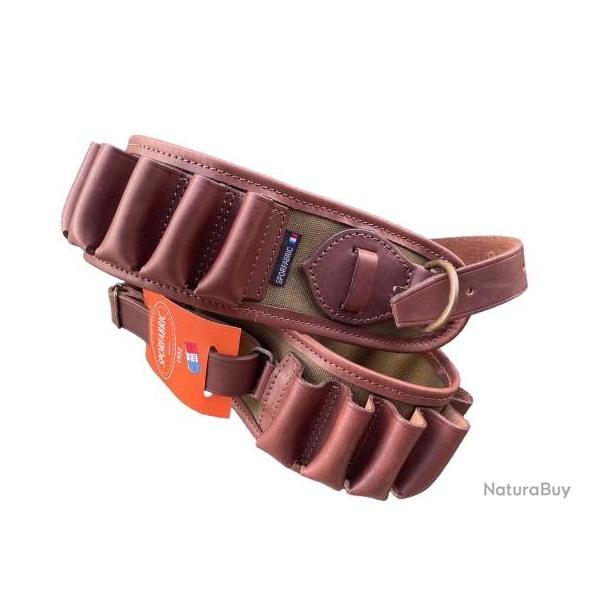 Cartouchi�re calibre 12 Toile et Cuir