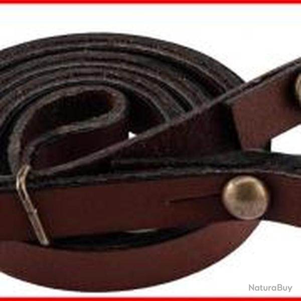 Sautoirs en Cuir Crote pour Corne - Rsistants et Confortables - Fixation Scurise pour Chasse