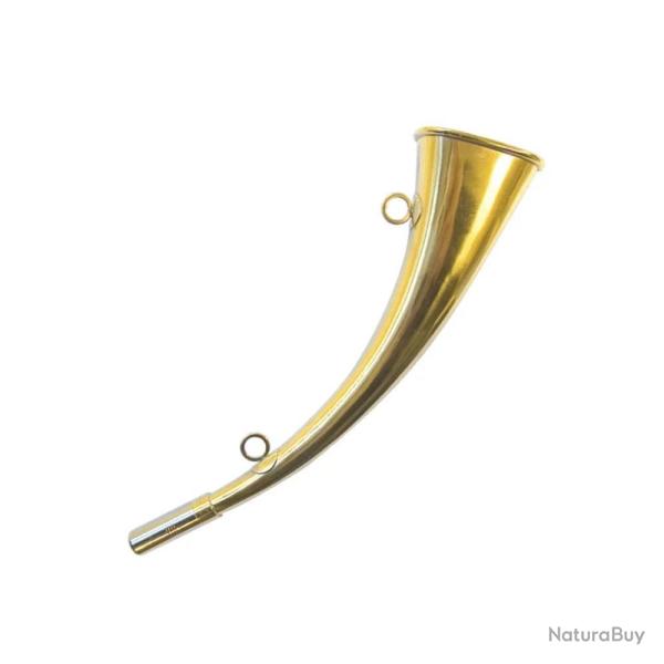 Corne Plate Elless 22 cm - Bois Naturel - Son Puissant - Pour Appel Efficace au Gibier 31 cm