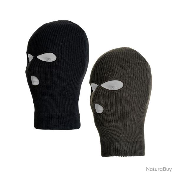 Cagoule Jack Pyke  3 Trous Noire - Tissu Extensible - Confort et Discrtion Optimale Kaki