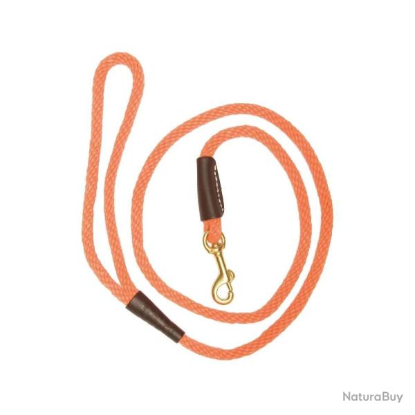 Laisse Orange pour Chien Mendota Pet - 120 cm - Mousqueton Solide - Scurit et Contrle Optimal 180