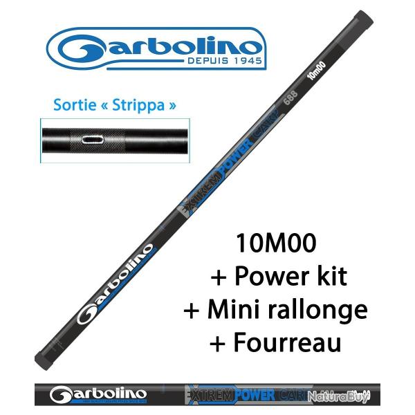 Pack Coup / Carpe Garbolino ExtremPower carp 688 ELC 10M00 Canne seule