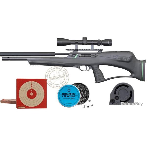 Carabine PCP Remington T-REX Bullpup - Cal. 5,5 mm (19,9 joules) + Lunette 3-9 x 40