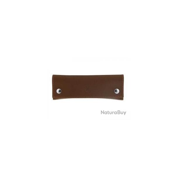Etui de poche Max Capdebarthes VESTON cuir prou pour couteaux de 12/13 cm de manche.