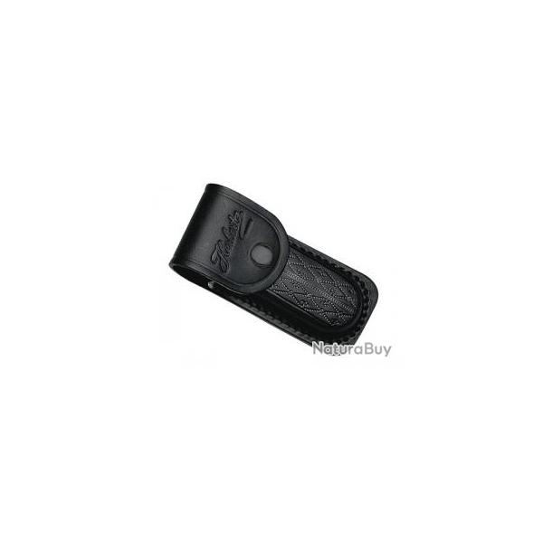 Etui Herbertz cuir noir pour couteaux de 11 cm de manche