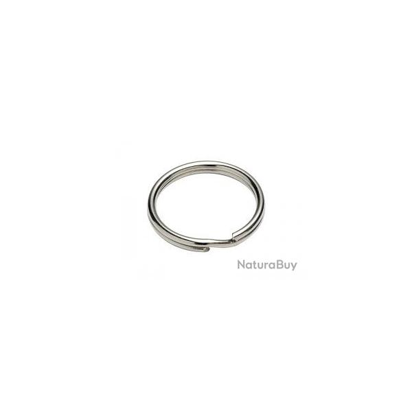 Sachet de 10 anneaux briss nickels. Diamtre extrieur : 16 mm.
