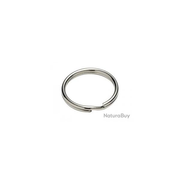 Sachet de 5 anneaux briss nickels. Diamtre extrieur : 20 mm.