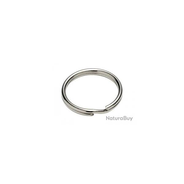 Sachet de 5 anneaux briss nickels. Diamtre extrieur : 26 mm.