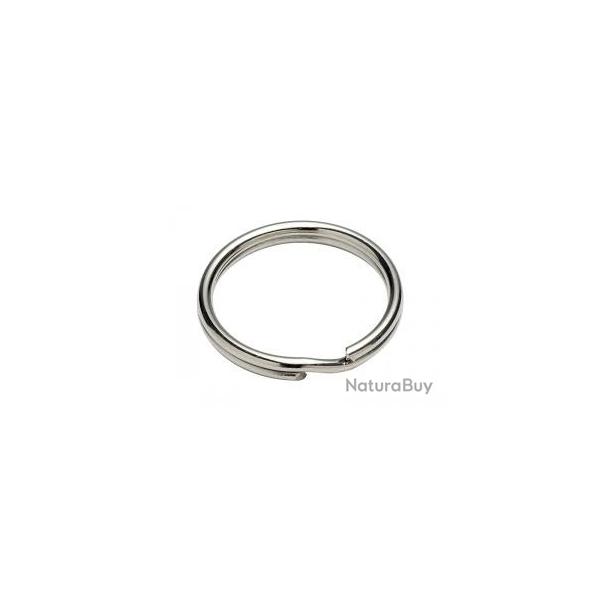 Sachet de 5 anneaux briss nickels. Diamtre extrieur : 30 mm.