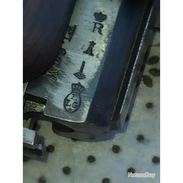 carabine de tir  belge a chien en 6mm long