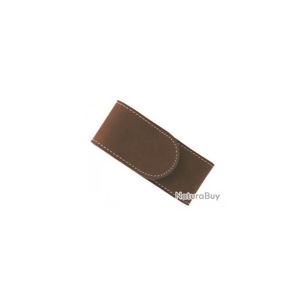 �tui Pielcu cuir camel pour couteaux de 11/12 cm de manche.