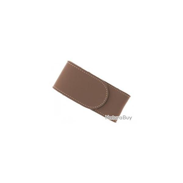 �tui Pielcu cuir taupe pour couteaux de 11/12 cm de manche.