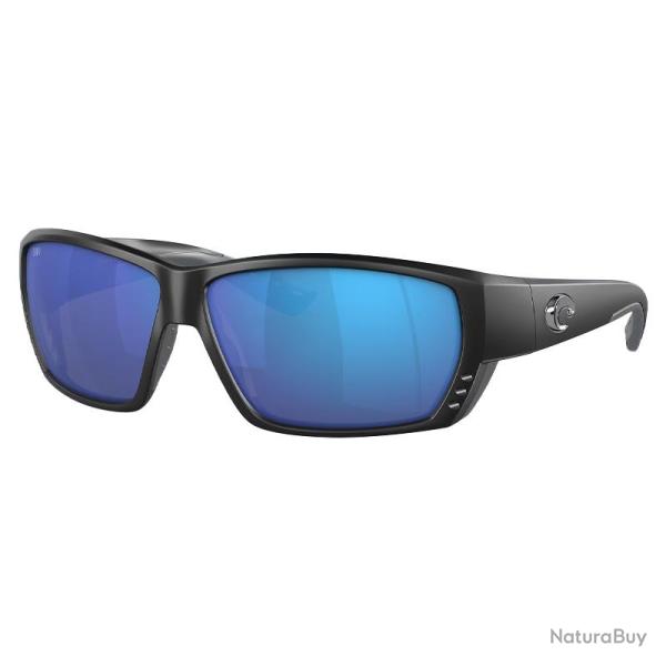Lunettes polarisantes COSTA DEL MAR Tuna alley Matte black Blue mirror 580G