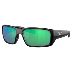 Lunettes polarisantes COSTA DEL MAR Fantail pro Matte black Green mirror 580G