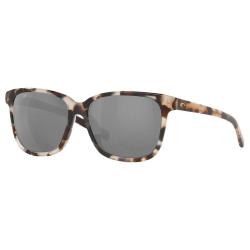 Lunettes polarisantes COSTA DEL MAR May Shiny tiger cowrie Gray 580P