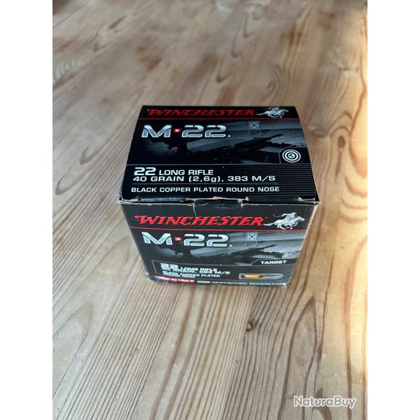 Munition Winchester - M 22 - 40 grain