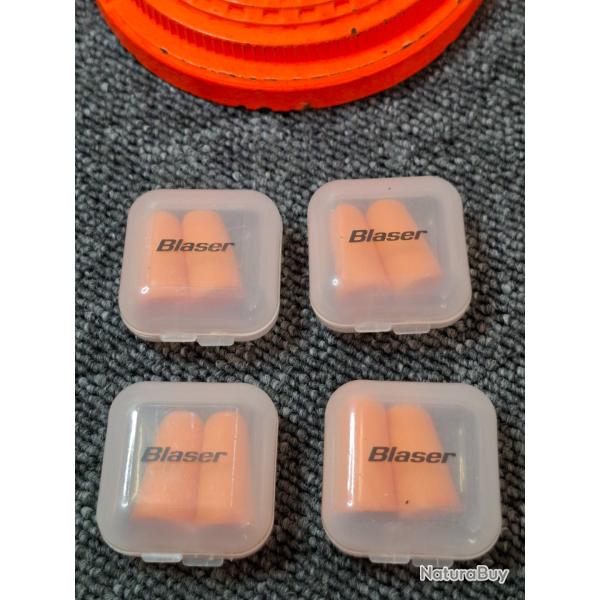 Blaser - 4 botes de 2 bouchons d'oreilles