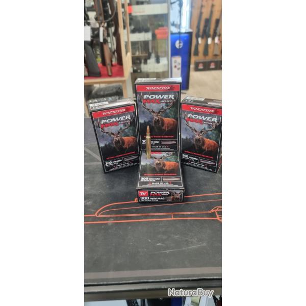 1 boite de 20  balles cal 300 win power max bonded 180gr