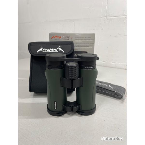 !! NEUF !!  JUMELLES BINOCULARS PROHUNT 10X42HD