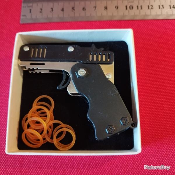Pistolet  a cahoutchouc