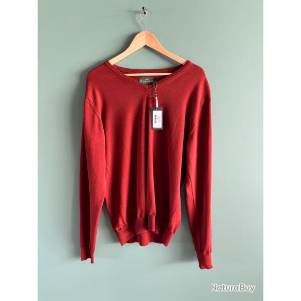 Pull Laksen orange taille L