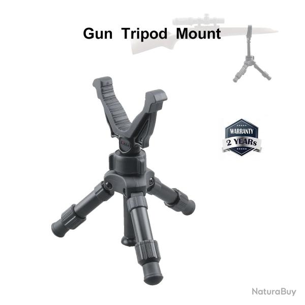 Tr�pied Tir R�glable RokStad RSGR-06 Support Polyvalent pour Fusil Chasse Comp�tition Entra�nement