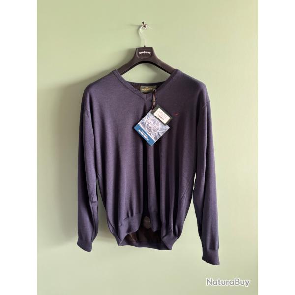 Pull Laksen bleu marine taille 3XL