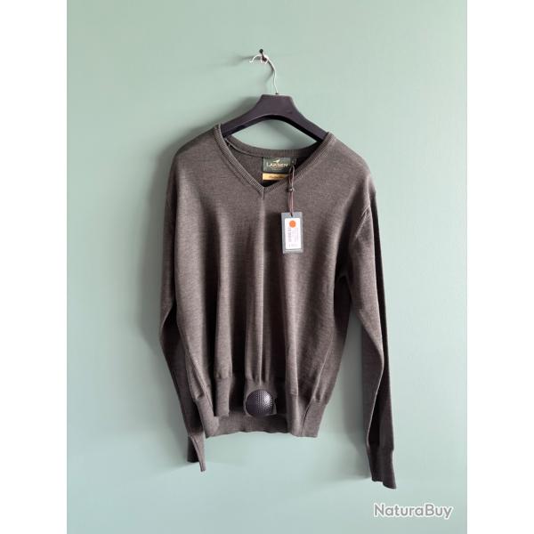 Pull Laksen vert taille XL