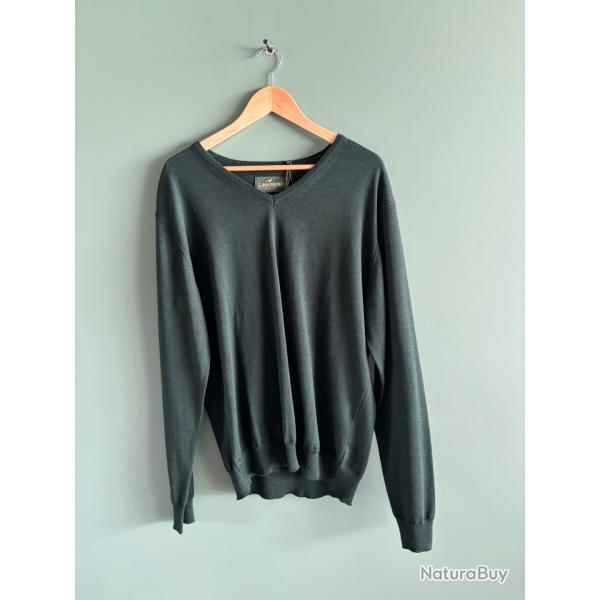 Pull Laksen Sussex vert taille 2XL