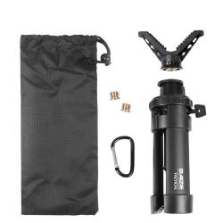 Tr&eacute;pied de Tir Tactique R&eacute;glable en Hauteur Support V L&eacute;ger Robuste en Aluminium  pour Chasse et Tir
