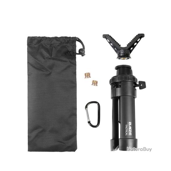 Tr�pied de Tir Tactique R�glable en Hauteur Support V L�ger Robuste en Aluminium  pour Chasse et Tir