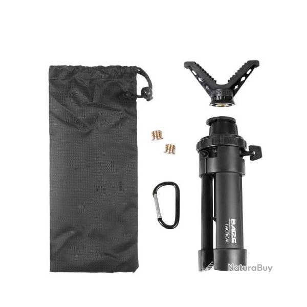Tr�pied de Tir Tactique R�glable en Hauteur Support V L�ger Robuste en Aluminium  pour Chasse et Tir