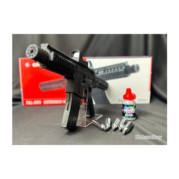 PACK PRET A TIRER  CARABINE A4-P CO2 FULL AUTO BBS C4.5 3J