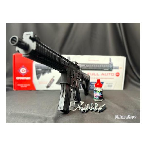 PACK PRET A TIRER  CARABINE R1 CO2 FULL AUTO BB'S 4.5 3J
