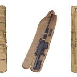 Housse Fusil Longue Poches + Bretelles - 120 cm - Tan- Delta Armory