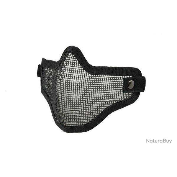 Masque Grille Stakker Gen1 - bas de visage Noir - Delta Armory