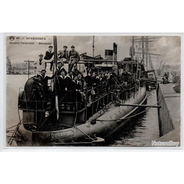 CPA - Marine Militaire - DUNKERQUE -Contre - Torpilleur " DURANDAL "  N�3910