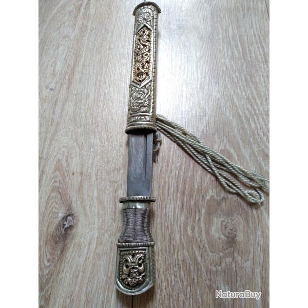 Poignard ou dague collection origine Tibet