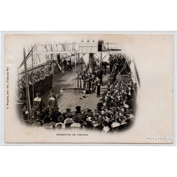 CPA - Marine Militaire -INSPECTION DE LAMIRAL  N�3912