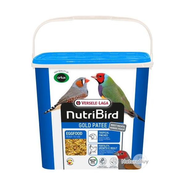 NUTRIBIRD GOLD PATEE OISEAU EXOTIQUE 5KGS