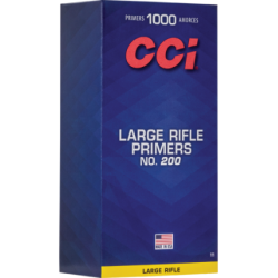 Amorces CCI Large Rifle N&deg; 200 boite de 100 unit&eacute;s