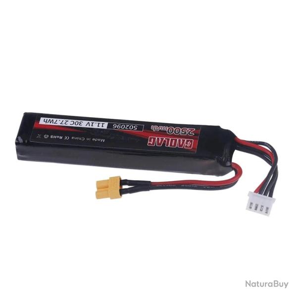Batterie LiPo 502096 11,1 V 3S 2500 mAh 30 C - 1pcs XT30