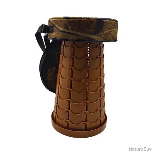 SIEGE RETRACTABLE MARRON AVEC HOUSSE - 