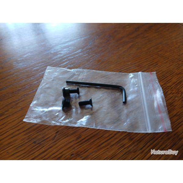 Lot de 2 vis syst�me Keymod plus clef