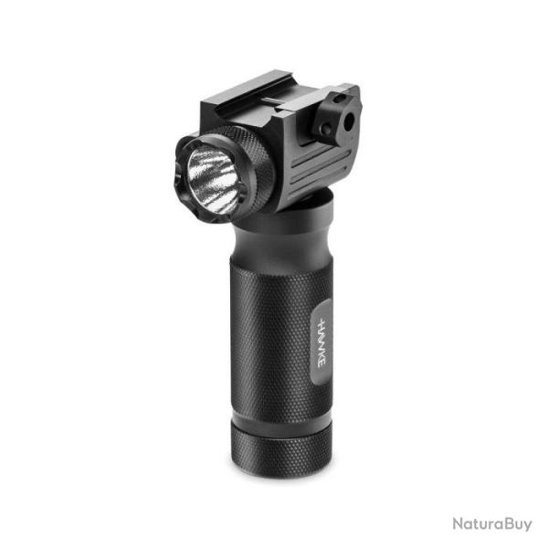 HAWKE - LAMPE LASER AVEC PIGNEE  -LED ROUGE 150MT - 43111