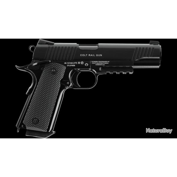 Pistolet Colt M45 A1 CQPB co2 cal.4,5mm 3j